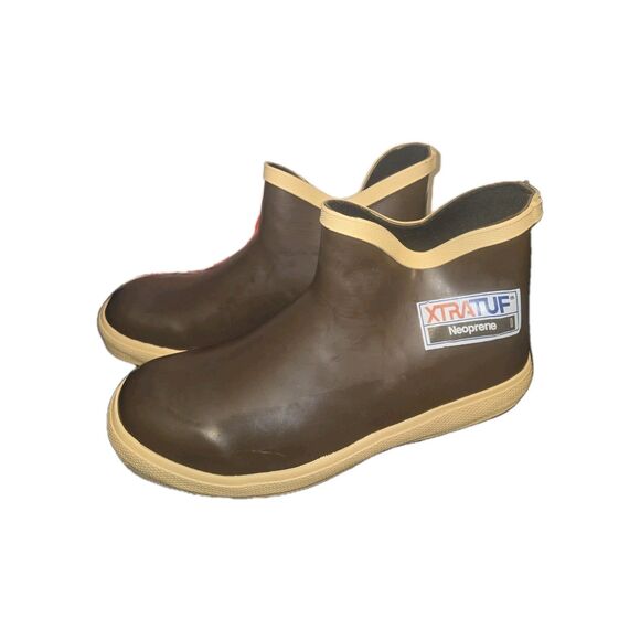 Xtratuf Neoprene Ankle Boot Mens 8 Waterproof 22170G Alaskan Sneaker 6\
